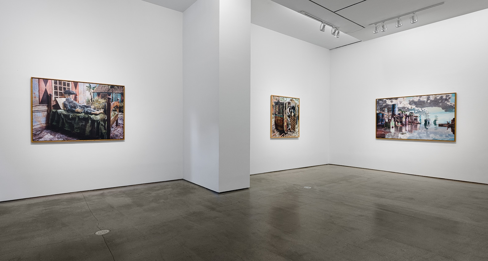 Installation view of Jasper de Beijer&#39;s The Admiral&#39;s Headache, April 10 - May 15, 2021, Asya Geisberg Gallery, NYC. Photo by Etienne Frossard.
