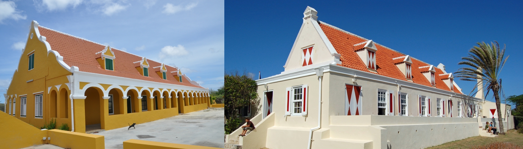 A landhuis is a colonial country house. They were&nbsp;replicas of Dutch architecture&nbsp;imported to&nbsp;Cura&ccedil;ao. De Beijer is interested in their historical role as&nbsp;&quot;cultural coccoons&quot;, insulating colonialists on the island.